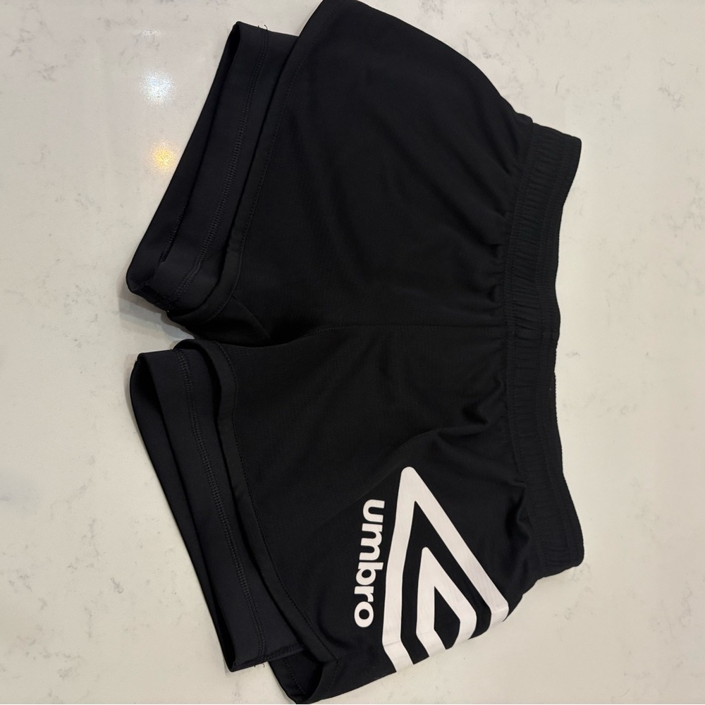 Umbro Women's Black Athletic Shorts